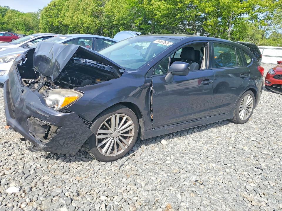 2012 Subaru VIN JF1GPAD62CH210707 COPART salvage auction — FRONT END, Salvage Title, sold $400 on 2026-07-10 (photo 1)