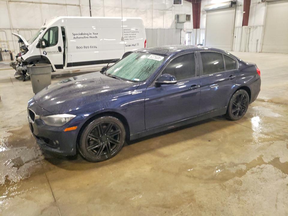 2014 BMW 3er VIN WBA3B5C58EF599744 COPART salvage auction — HAIL, Mn - Cert Of Title-Prior Salvage, sold $2,700 on 2026-07-13 (photo 1)