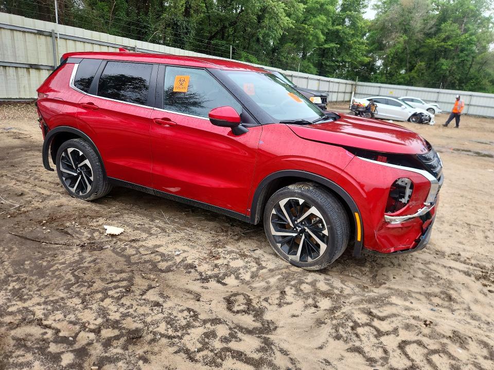 2022 Mitsubishi Outlander VIN JA4J3UA81NZ083751 COPART salvage auction — FRONT END, Ga - Cert Of Title-Salvage, sold $5,900 on 2026-07-17 (photo 4)