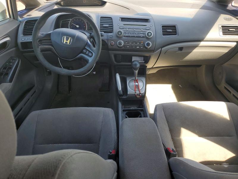 2007 Honda Civic VIN 1HGFA16537L027185 COPART salvage auction — FRONT END, Il - Salvage Certificate, sold $325 on 2026-07-09 (photo 8)