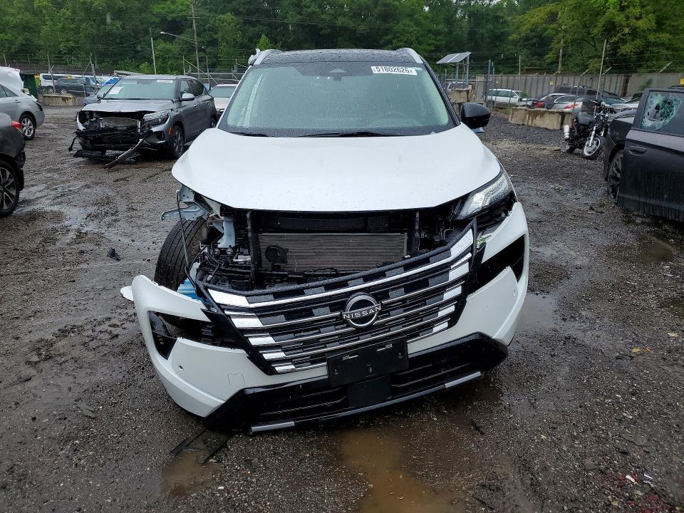 2024 Nissan Rogue VIN JN8BT3DD8RW251345 COPART salvage auction — FRONT END, MD - CERT OF SALVAGE > 75% DAMAGE, sold $4,850 on 2026-07-30 (photo 5)
