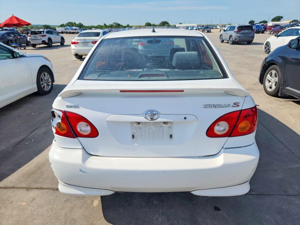 2004 Toyota Corolla VIN 1NXBR32E54Z239708 COPART salvage auction — REAR END, TX - SALVAGE VEHICLE TITLE (P), sold $1,250 on 2026-07-09 (photo 6)