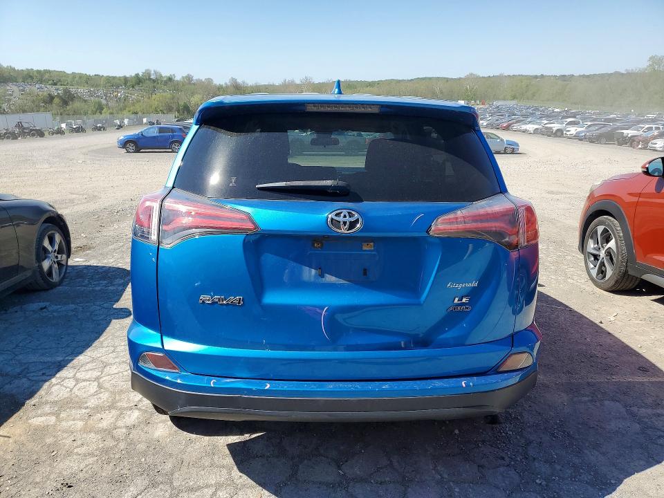 2018 Toyota Rav 4 VIN JTMBFREV8JJ201737 COPART salvage auction — FRONT END, Salvage Title, sold $5,700 on 2026-07-17 (photo 6)