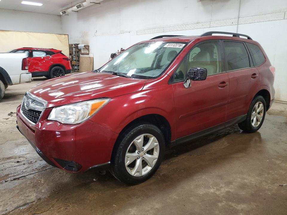 2016 Subaru Forester VIN JF2SJADC4GH531070 COPART salvage auction — SIDE, MI - CERTIFICATE OF TITLE, sold $3,350 on 2026-07-11 (photo 1)