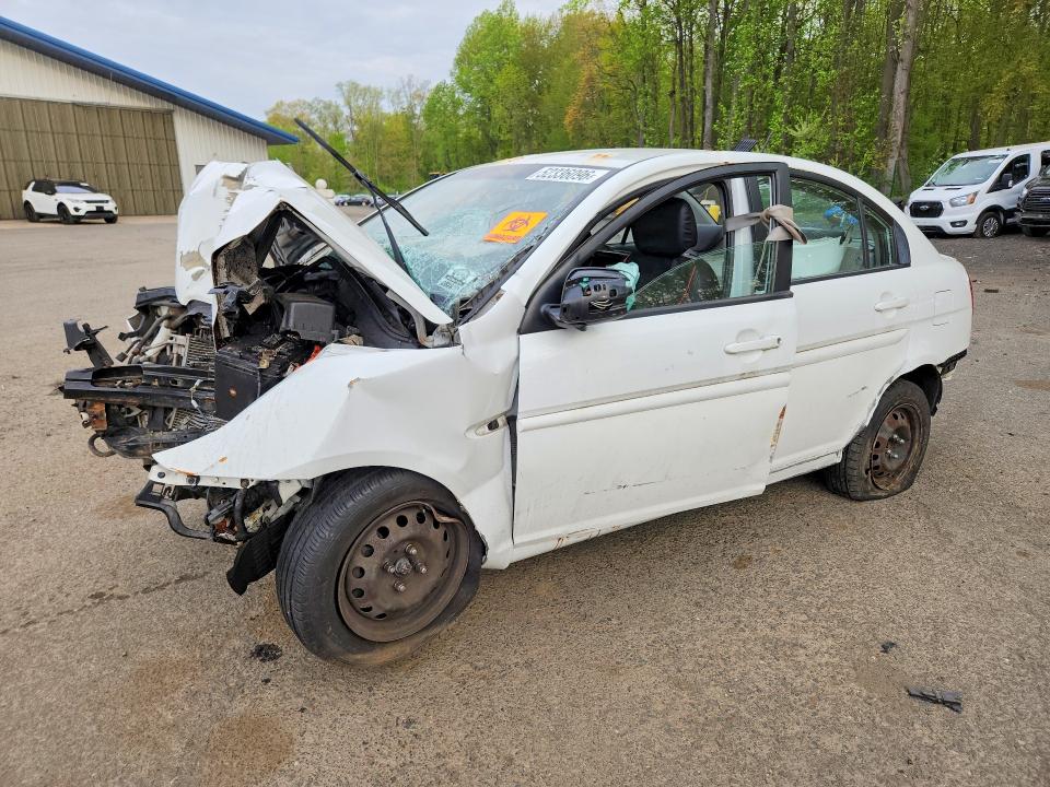 2010 Hyundai Accent VIN KMHCN4AC8AU484214 — COPART salvage auction photo