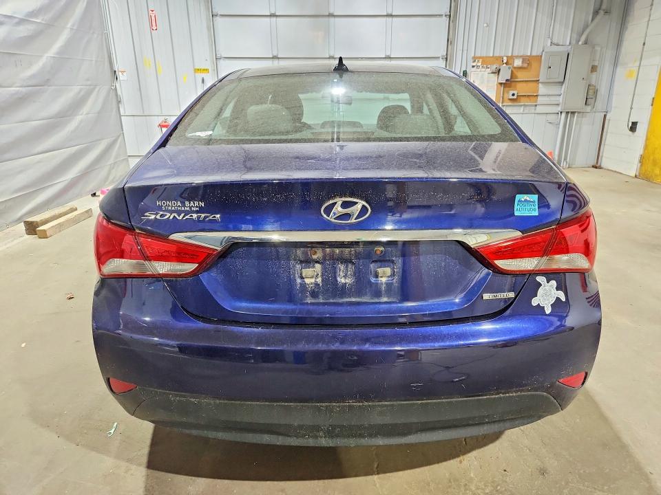 2014 Hyundai Sonata VIN 5NPEC4AC6EH887885 COPART salvage auction — FRONT END, Nh - Cert Of Title-Salvage, sold $675 on 2026-07-15 (photo 6)