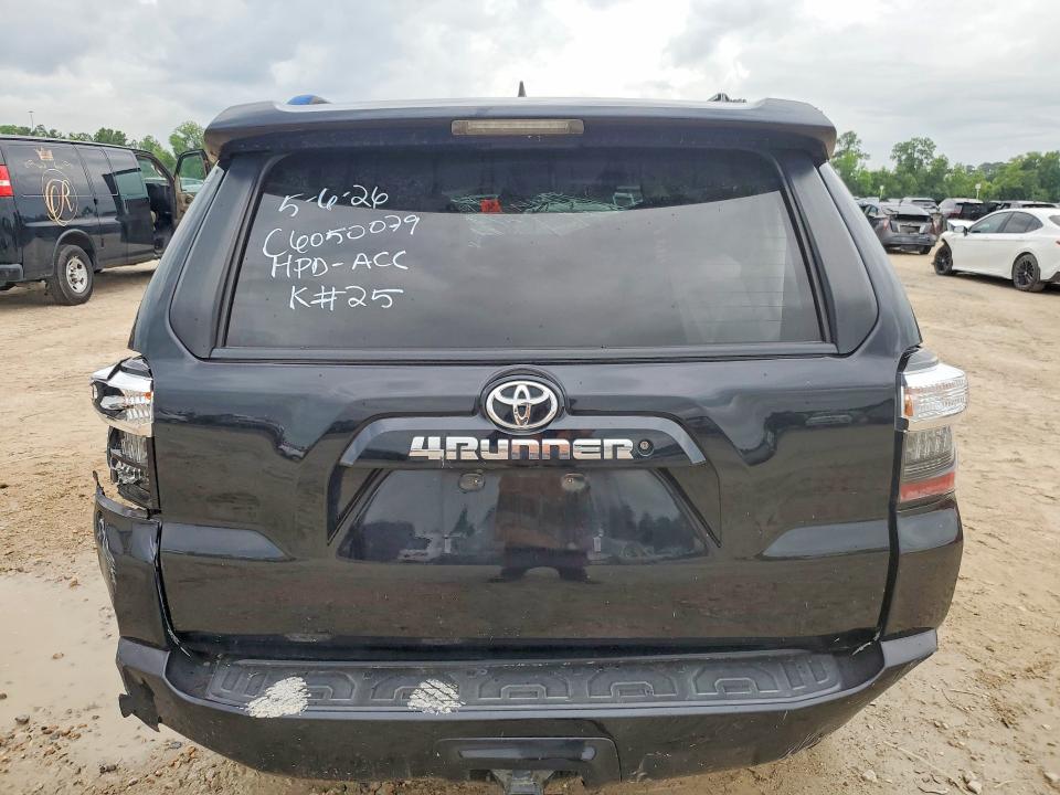 2019 Toyota 4runner VIN JTEBU5JR8K5659761 COPART salvage auction — FRONT END, Tx - Salvage Vehicle Title, sold $6,000 on 2026-07-28 (photo 6)