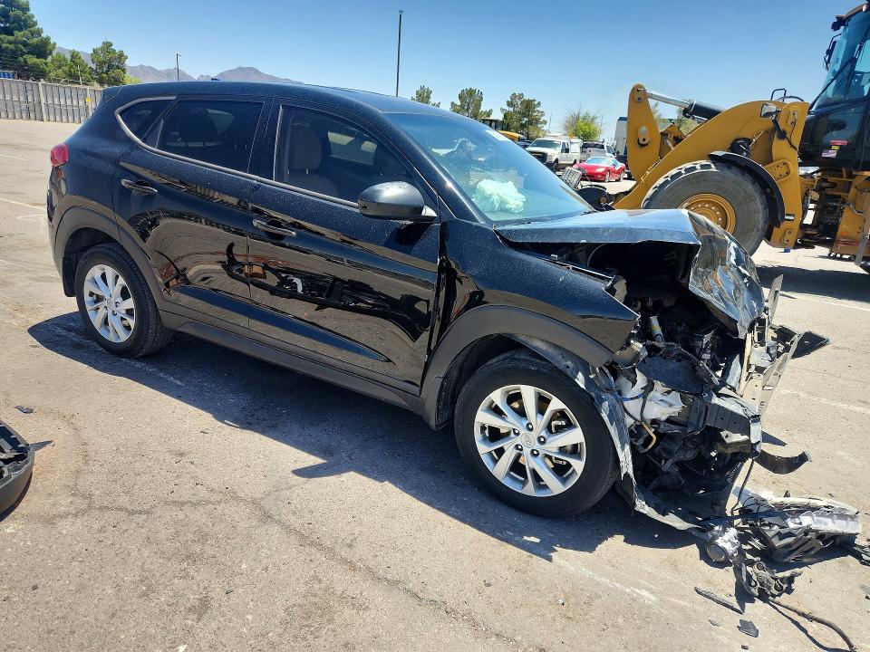2020 Hyundai VIN KM8J23A41LU155165 COPART salvage auction — FRONT END, Tx - Salvage Vehicle Title, sold $675 on 2026-07-06 (photo 4)