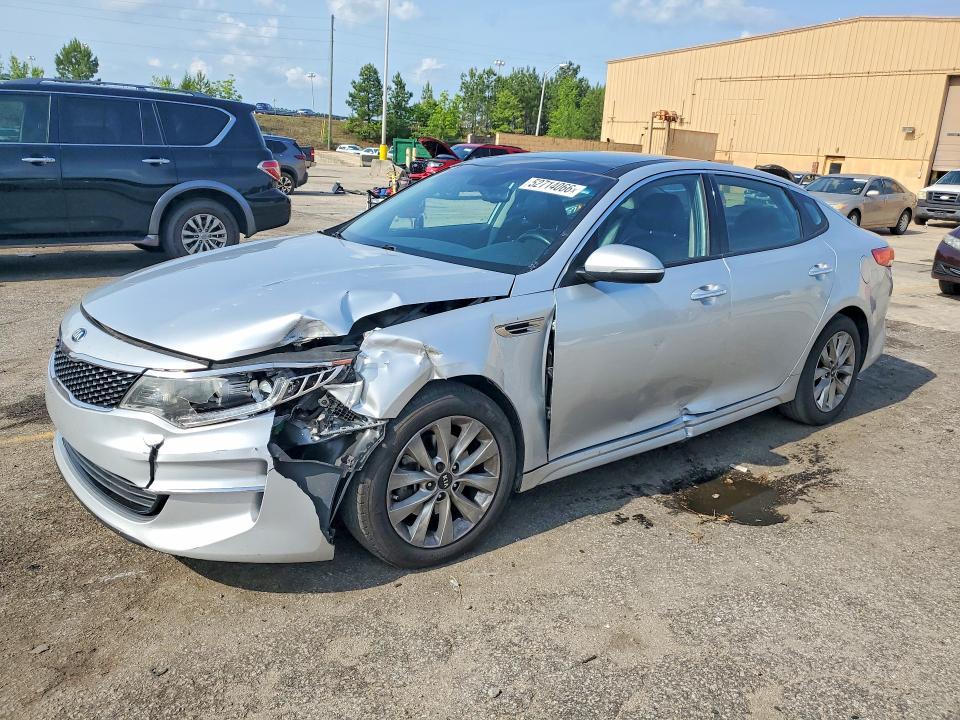 2018 Kia Optima VIN 5XXGU4L31JG226757 COPART salvage auction — FRONT END, Sc - Cert Of Title-Salvage, sold $1,300 on 2026-07-10 (photo 1)
