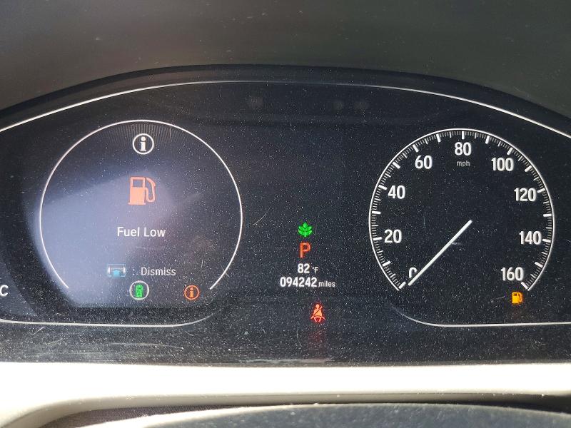 2018 Honda Accord VIN 1HGCV1F17JA066692 COPART salvage auction — SIDE, Co - Public - Salvage Title, sold $9,200 on 2026-07-02 (photo 9)