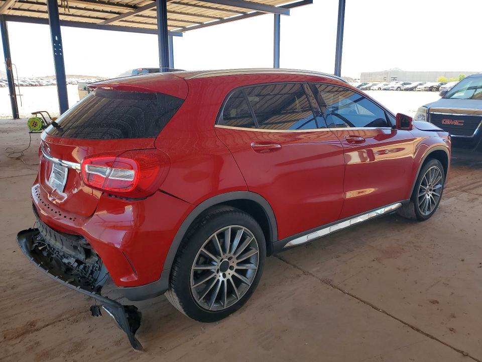 2018 Mercedes-benz VIN WDCTG4EB9JJ433039 COPART salvage auction — FRONT END, Az - Cert Of Title - Salvage, sold $4,100 on 2026-07-09 (photo 3)
