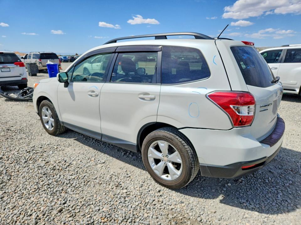 2015 Subaru VIN JF2SJADC6FH593763 COPART salvage auction — REAR END, Co - Salvage Title, sold $4,000 on 2026-07-07 (photo 2)