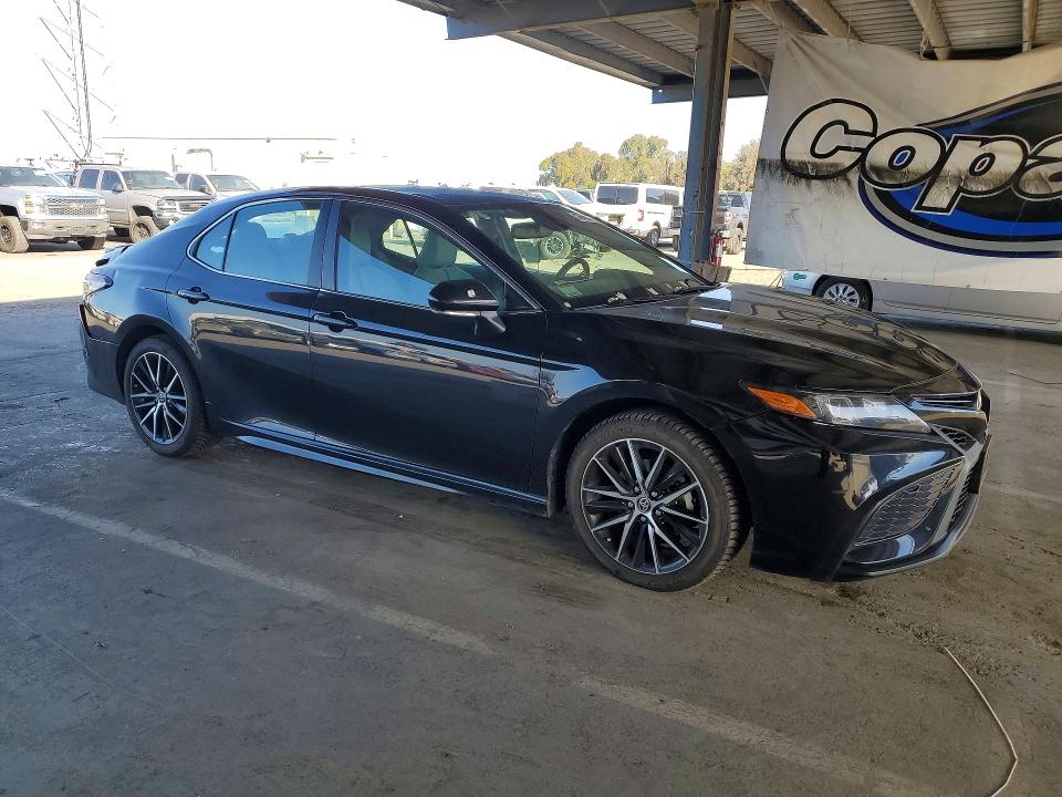2021 Toyota Camry VIN 4T1T11AK0MU487159 COPART salvage auction — REAR END, Ca - Salvage Certificate, sold $10,000 on 2026-07-02 (photo 4)