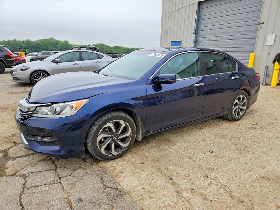 2016 Honda Accord VIN 1HGCR2F82GA086722 COPART salvage auction — FRONT END, Tn - Salvage Certificate, sold $3,900 on 2026-07-02 (photo 1)