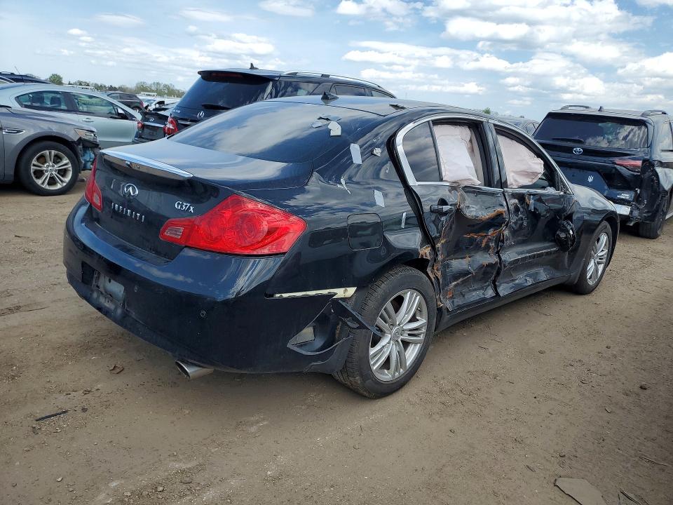 2012 Infiniti VIN JN1CV6AR4CM977253 COPART salvage auction — SIDE, Il - Salvage Certificate, sold $300 on 2026-07-30 (photo 3)
