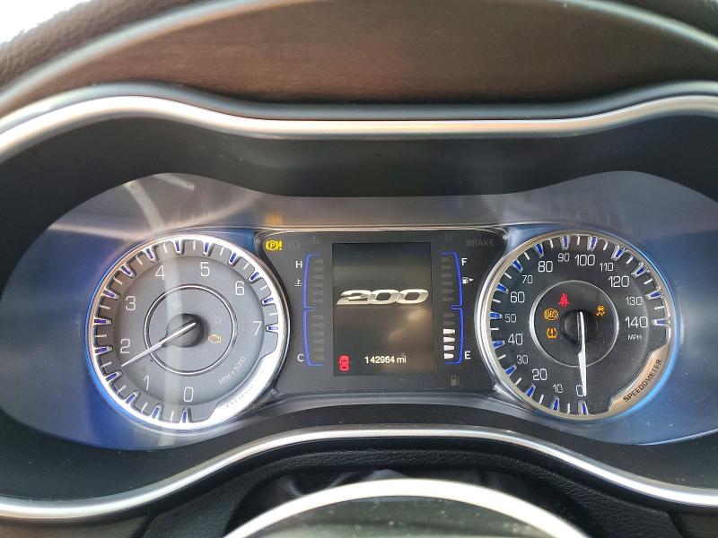 2015 Chrysler 200 VIN 1C3CCCAB0FN755025 COPART salvage auction — FRONT END, Ma - Cert Of Title-Reconstrctd Coll, sold $100 on 2026-07-23 (photo 9)