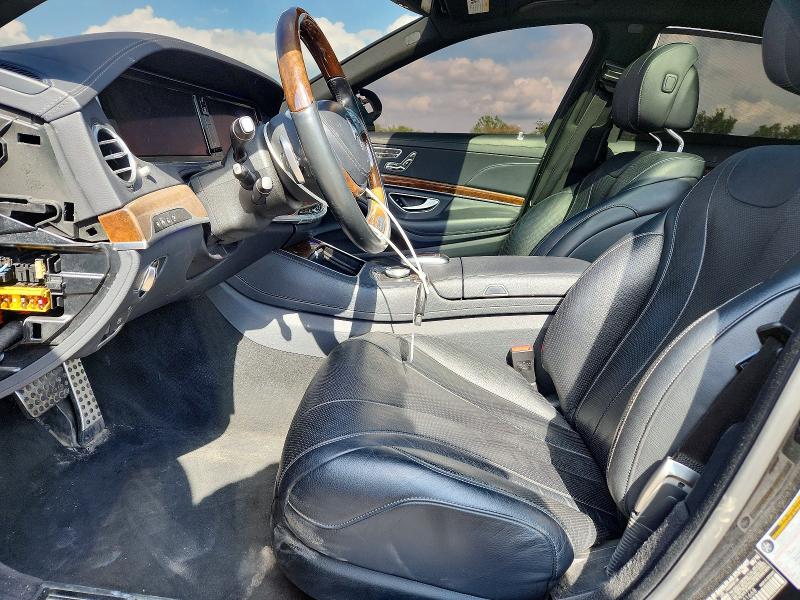 2015 Mercedes-benz S-klasse VIN WDDUG8FB7FA121668 COPART salvage auction — FRONT END, Il - Salvage Certificate, sold $3,900 on 2026-07-24 (photo 7)