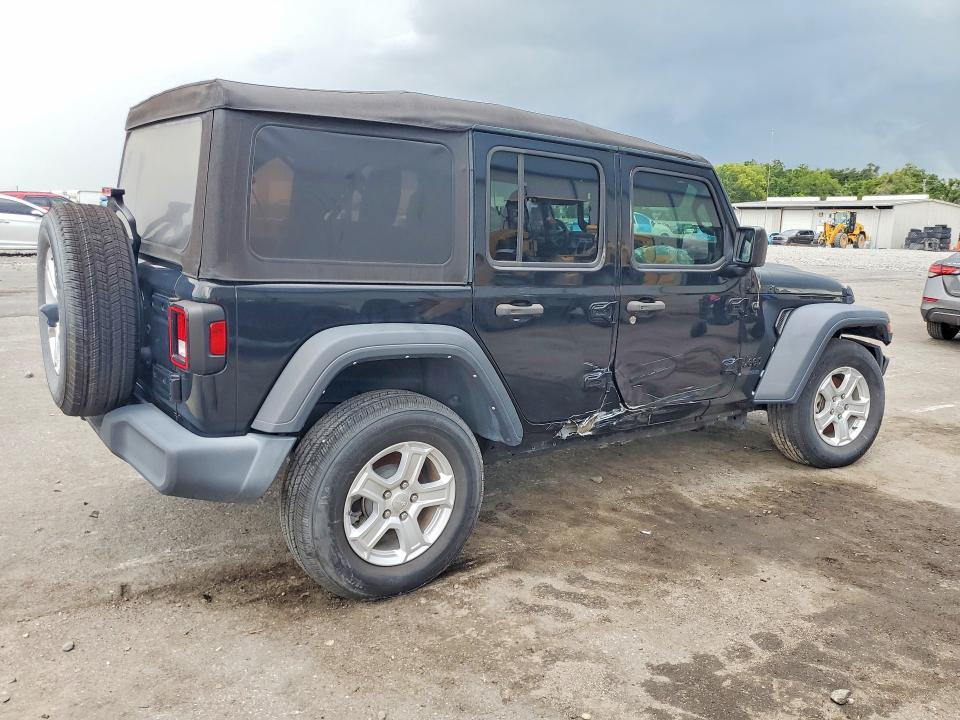 2022 Jeep Wrangler unlimited VIN 1C4HJXDG6NW165068 COPART salvage auction — SIDE, FL - CERTIFICATE OF TITLE, sold $7,100 on 2026-07-21 (photo 3)