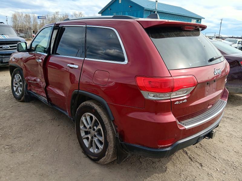 2015 Jeep VIN 1C4RJFBG8FC631829 COPART salvage auction — SIDE, Ak - Bill Of Sale- Salvage, sold $25 on 2026-08-18 (photo 2)