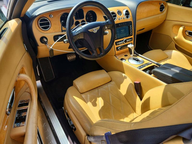 2008 Bentley Continental VIN SCBDR33W88C057519 COPART salvage auction — FRONT END, Tx - Certificate Of Title, sold $8,700 on 2026-07-21 (photo 8)