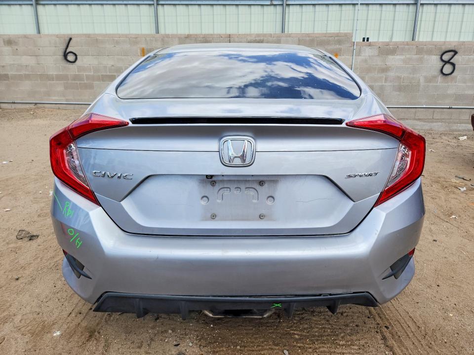 2020 Honda Civic VIN 2HGFC2F86LH518142 COPART salvage auction — FRONT END, Nm - Cert Of Title-Salvage, sold $1,750 on 2026-07-23 (photo 6)