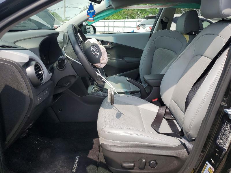 2018 Hyundai VIN KM8K5CA57JU112676 COPART salvage auction — FRONT END, Oh - Cert Of Title-Salvage, sold $2,325 on 2026-07-21 (photo 7)