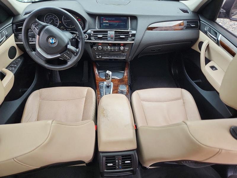 2017 BMW X3 VIN 5UXWX9C50H0T09205 COPART salvage auction — SIDE, Ga - Cert Of Title-Salvage, sold $2,100 on 2026-07-02 (photo 8)