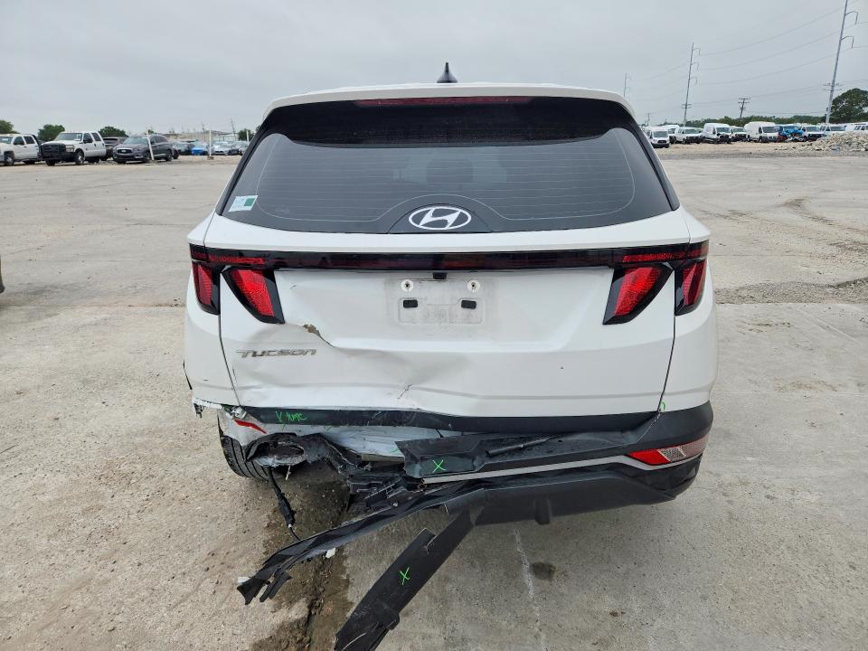 2024 Hyundai Tucson VIN 5NMJA3DE4RH323019 COPART salvage auction — REAR END, La - Cert Of Title-Salvage, sold $7,300 on 2026-07-29 (photo 6)