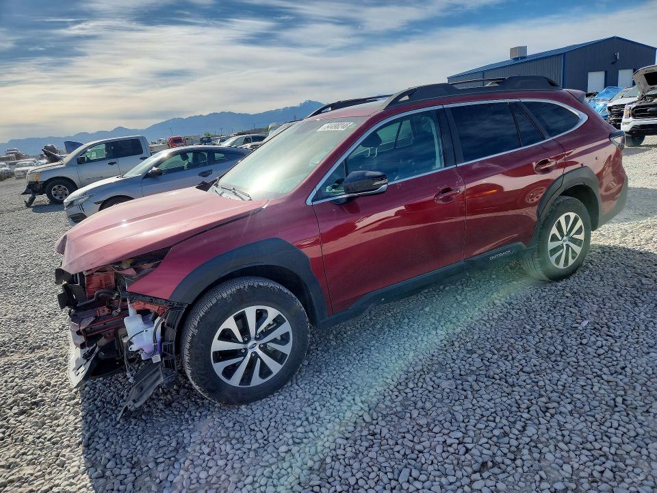 2025 Subaru VIN 4S4BTAFC3S3244388 COPART salvage auction — FRONT END, Ut - Salvage Certificate, sold $9,000 on 2026-07-10 (photo 1)