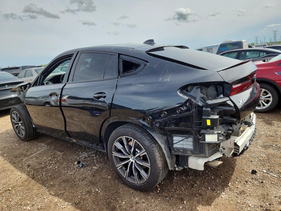 2023 BMW X6 VIN 5UXCY6C03P9P95750 COPART salvage auction — FRONT END, Il - Salvage Certificate, sold $1,150 on 2026-07-21 (photo 2)