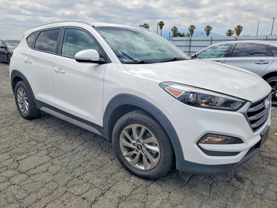 2018 Hyundai Tucson VIN KM8J33A41JU716734 COPART salvage auction — REAR END, Ca - Salvage Certificate, sold $5,300 on 2026-07-16 (photo 4)
