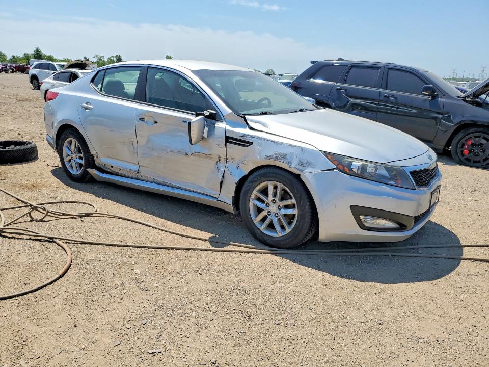 2012 Kia Optima VIN 5XXGM4A78CG034647 COPART salvage auction — SIDE, Il - Salvage Certificate, sold $425 on 2026-07-14 (photo 4)