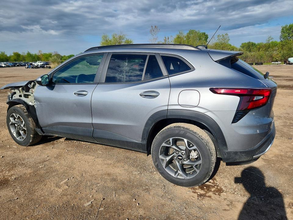 2025 Chevrolet Trax VIN KL77LHEP9SC195122 COPART salvage auction — FRONT END, Oh - Cert Of Title-Salvage, sold $4,450 on 2026-07-02 (photo 2)