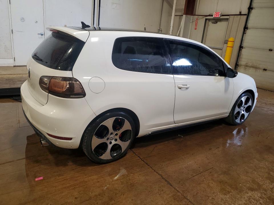 2013 Volkswagen Gti VIN WVWED7AJ7DW124263 COPART salvage auction — FRONT END, PA - CERT OF TITLE, sold $3,050 on 2026-07-16 (photo 3)