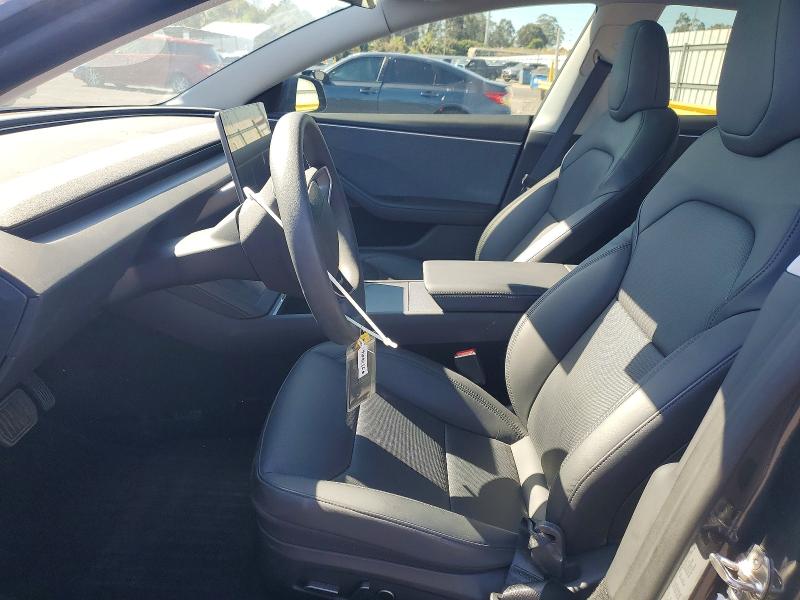 2024 Tesla Model 3 VIN 5YJ3E1EA8RF862158 COPART salvage auction — FRONT END, Ca - Salvage Certificate, sold $10,900 on 2026-07-20 (photo 7)