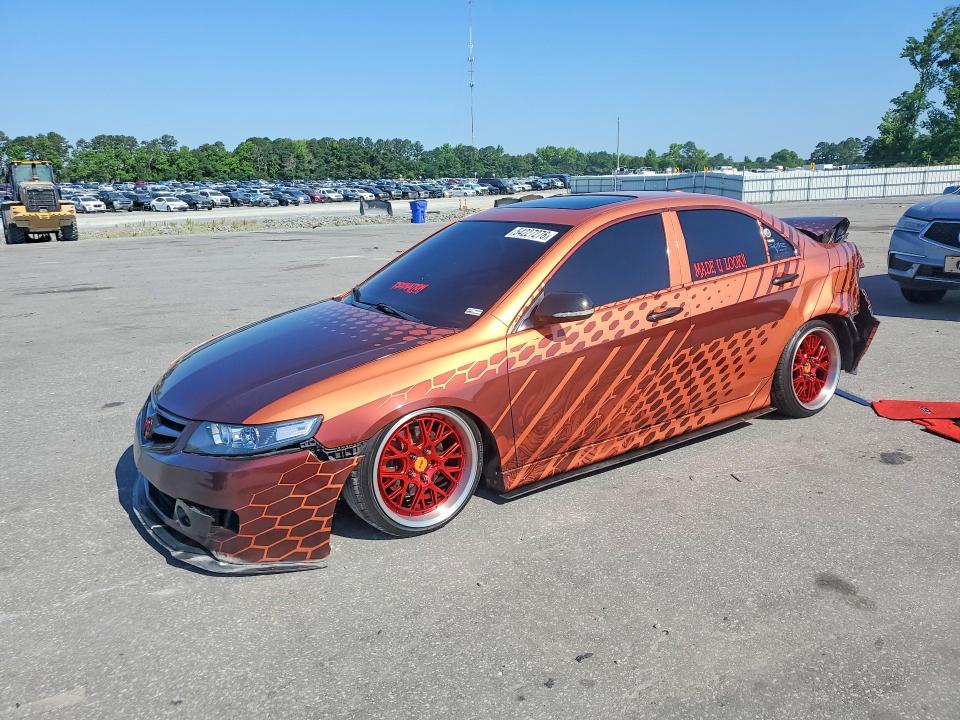 2008 Acura Tsx VIN JH4CL96888C015344 COPART salvage auction — REAR END, Nc - Salvage Certificate Of Title, sold $1,100 on 2026-07-21 (photo 1)