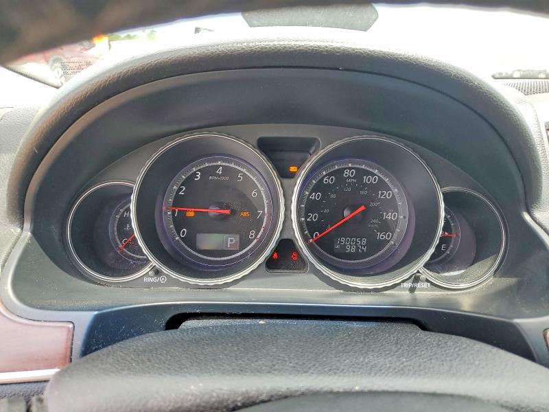 2008 Infiniti M35 VIN JNKAY01FX8M655320 COPART salvage auction — REAR END, IL - SALVAGE CERTIFICATE, sold $375 on 2026-07-10 (photo 9)