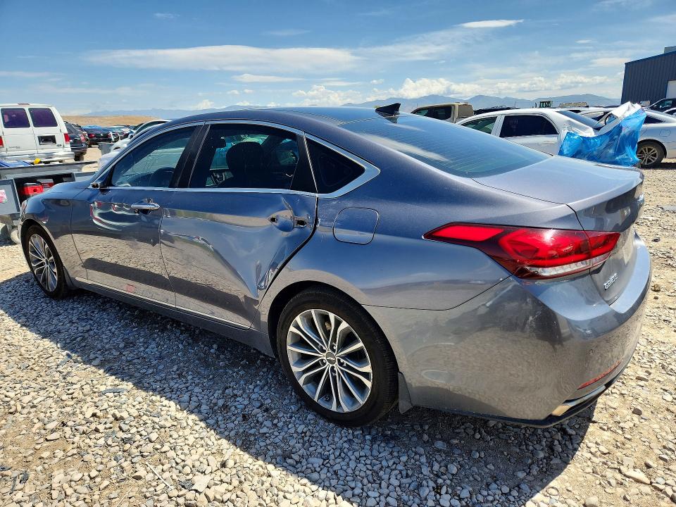2015 Hyundai VIN KMHGN4JE3FU071742 COPART salvage auction — SIDE, UT - SALVAGE CERTIFICATE, sold $1,400 on 2026-07-31 (photo 2)