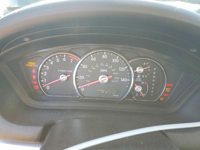 2007 Mitsubishi Galant VIN 4A3AB56F27E020686 COPART salvage auction — FRONT END, Il - Salvage Certificate, sold $250 on 2026-07-07 (photo 9)