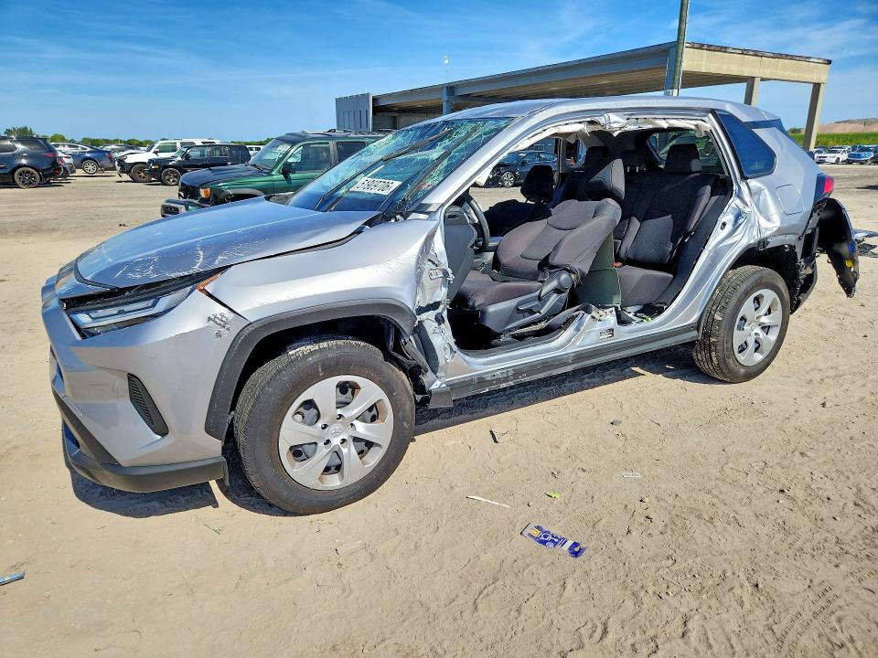 2025 Toyota VIN JTMH1RFV2SD139341 COPART salvage auction — ROLLOVER, Fl - Certificate Of Destruction, sold $4,050 on 2026-07-16 (photo 1)