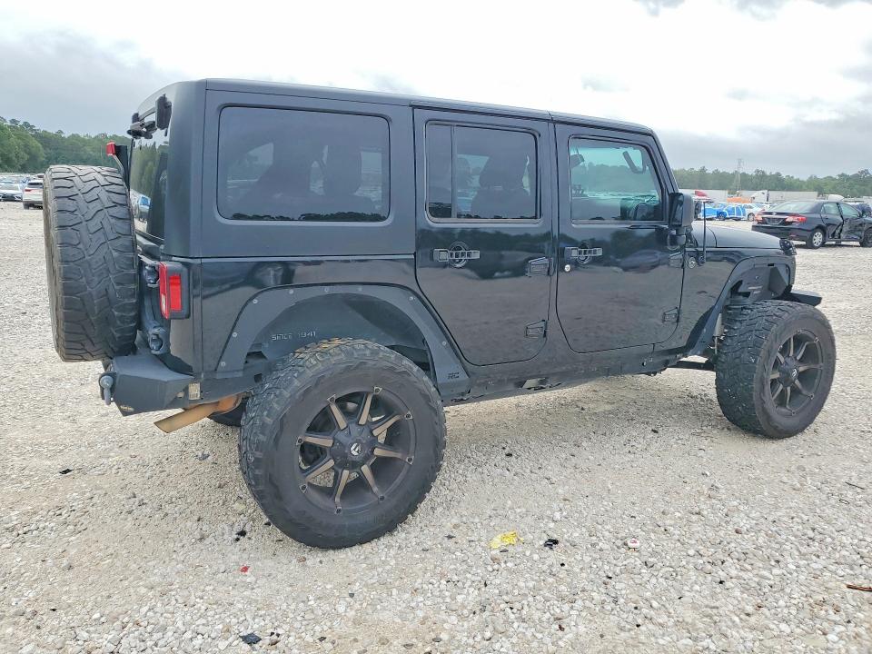 2015 Jeep Wrangler / VIN 1C4HJWFG4FL542491 COPART salvage auction — FRONT END, Tx - Certificate Of Title, sold $600 on 2026-07-10 (photo 3)