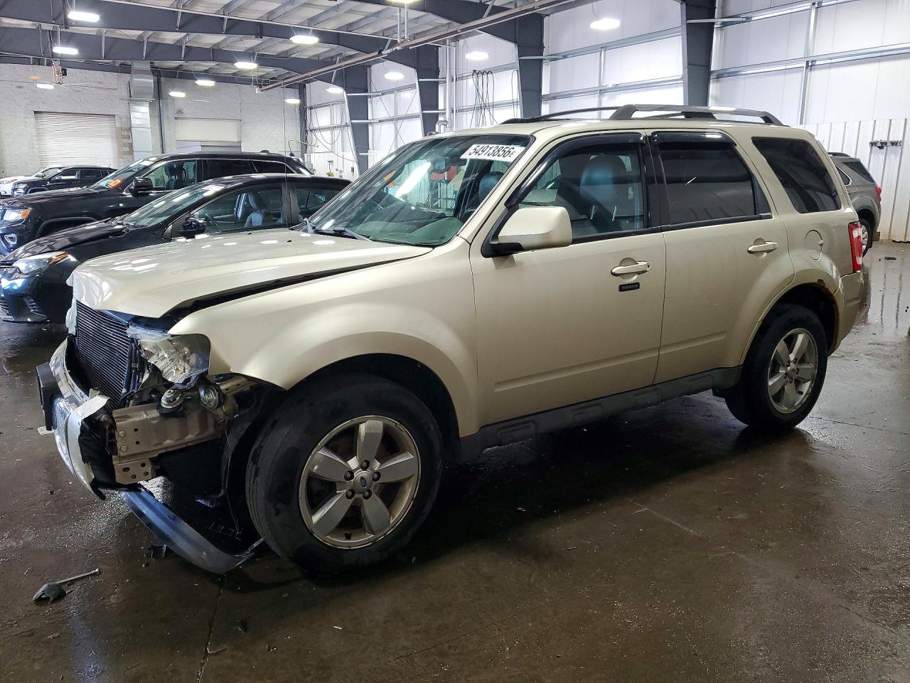2012 Ford Escape VIN 1FMCU9EG3CKA76182 COPART salvage auction — Front End, MN - CERT OF TITLE-PRIOR SALVAGE, sold $525 on 2026-07-09 (photo 1)