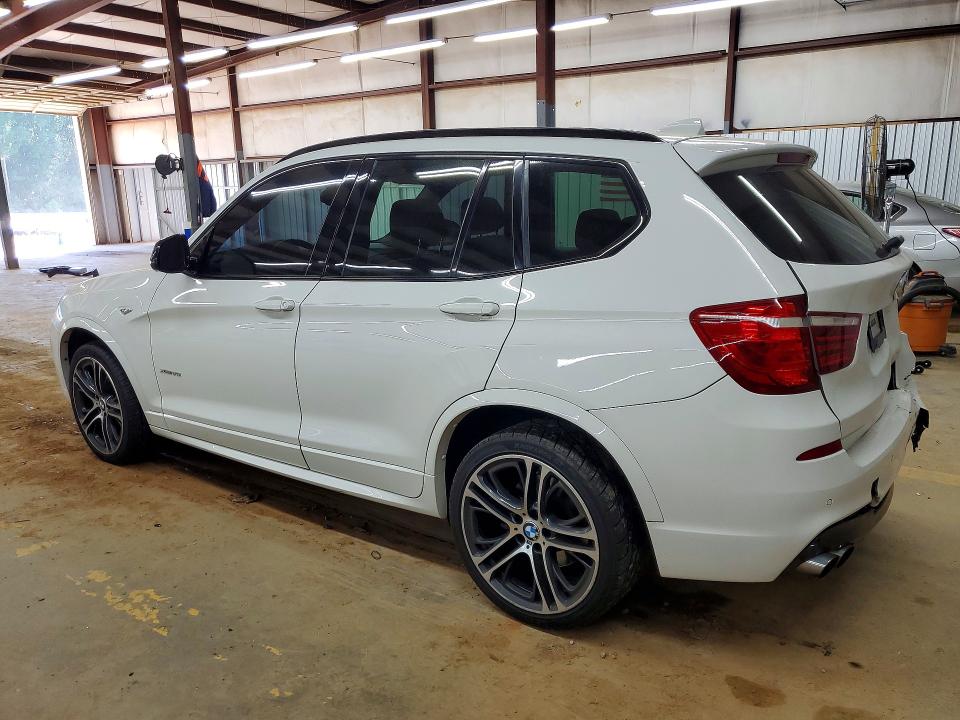 2017 BMW VIN 5UXWX7C55H0S18175 COPART salvage auction — REAR END, Nc - Salvage Certificate Of Title, sold $975 on 2026-07-29 (photo 2)