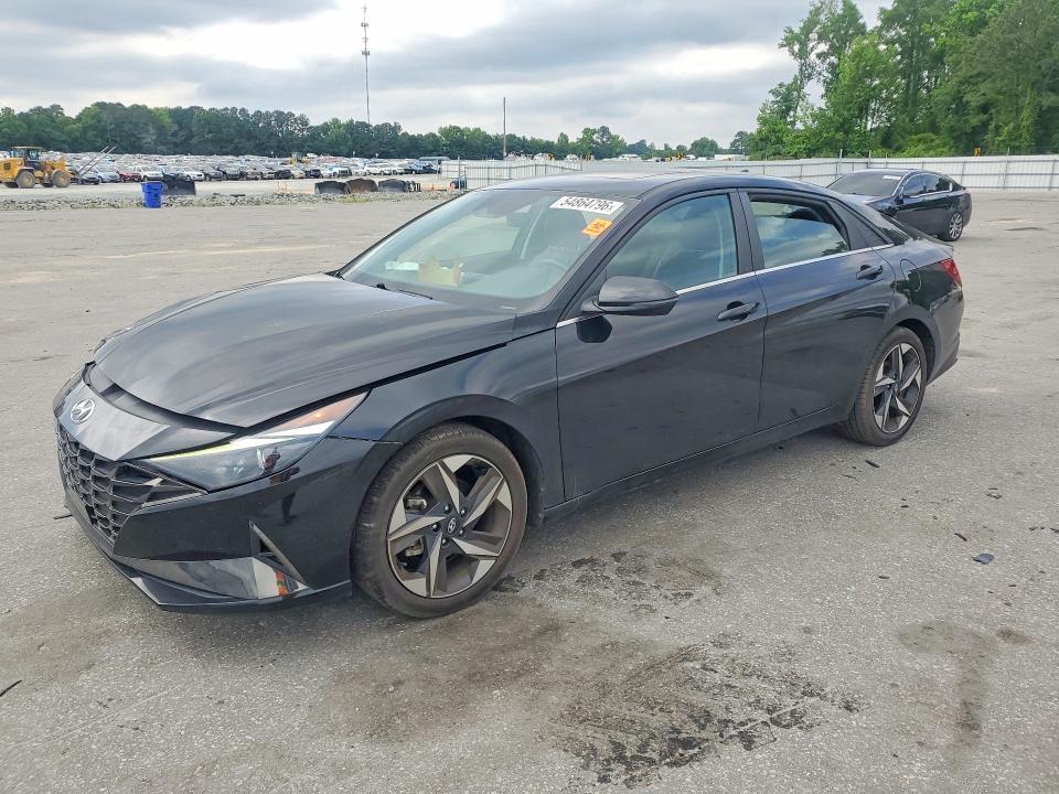 2022 Hyundai VIN KMHLP4AG0NU365477 COPART salvage auction — FRONT END, Nc - Salvage Certificate Of Title, sold $4,250 on 2026-07-23 (photo 1)