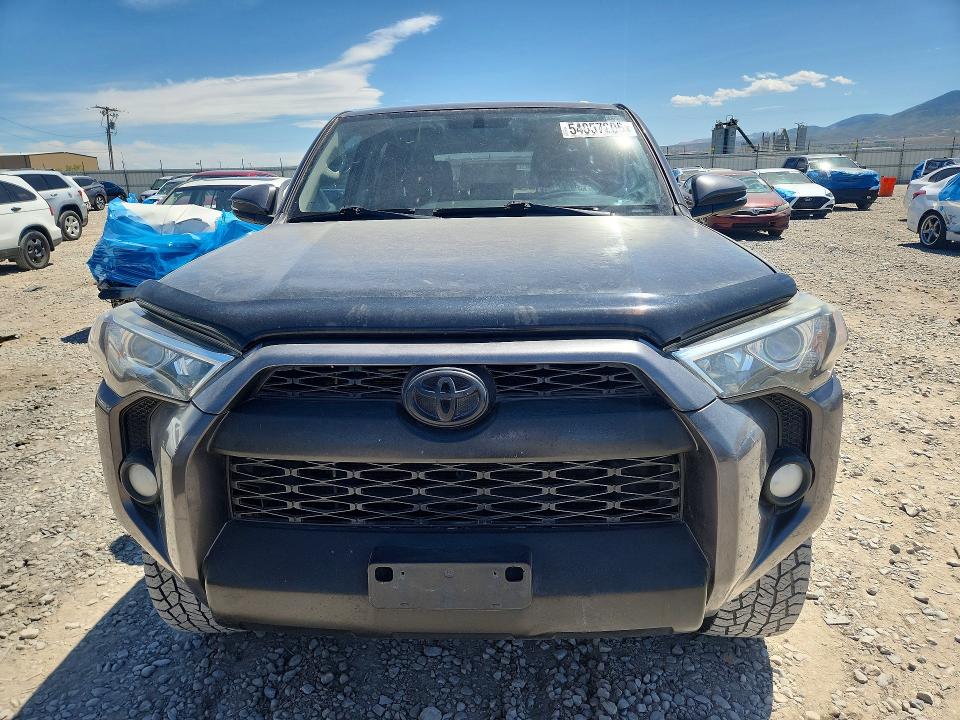 2016 Toyota 4runner VIN JTEBU5JR2G5359401 COPART salvage auction — UNDERCARRIAGE, Ut - Salvage Certificate, sold $12,500 on 2026-07-28 (photo 5)