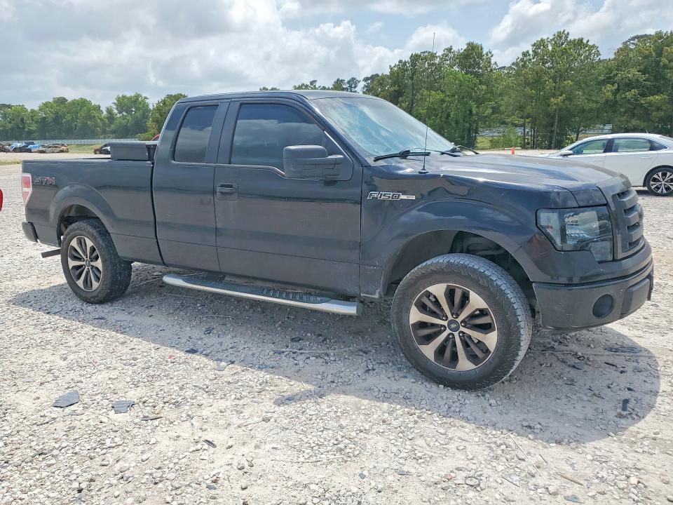 2009 Ford F-150 VIN 1FTRX12W19FA08905 COPART salvage auction — SIDE, TX - CERTIFICATE OF TITLE, sold $1,850 on 2026-07-02 (photo 4)