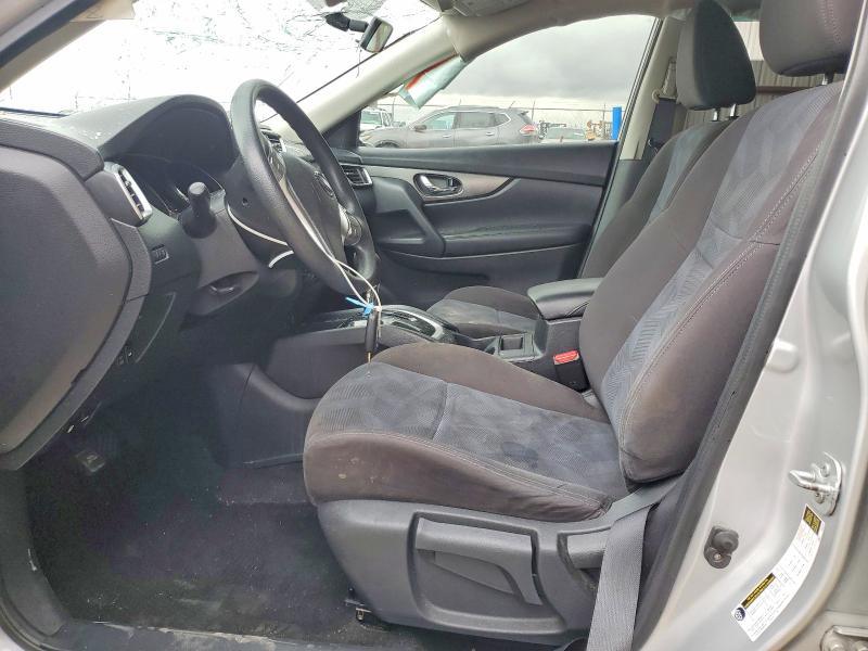 2016 Nissan Rogue VIN KNMAT2MV5GP688253 COPART salvage auction — ROLLOVER, Tx - Salvage Vehicle Title, sold $650 on 2026-07-27 (photo 7)