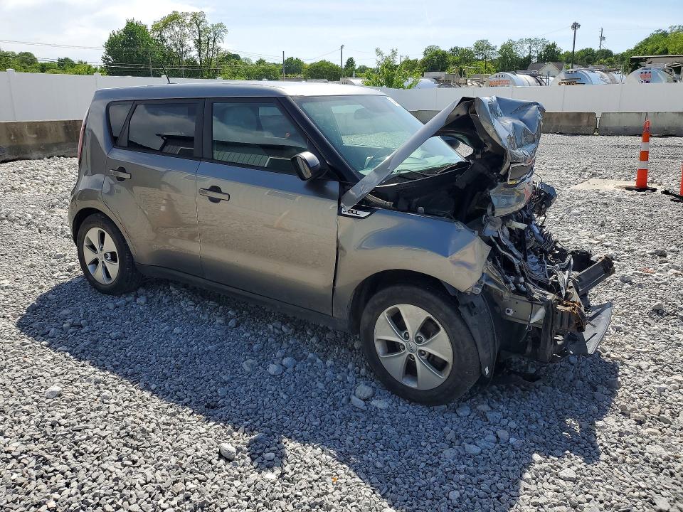 2015 Kia VIN KNDJN2A29F7221064 COPART salvage auction — FRONT END, Oh - Cert Of Title-Salvage, sold $325 on 2026-07-17 (photo 4)