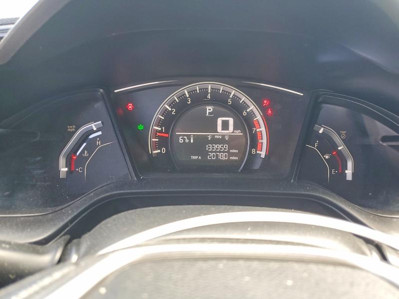 2018 Honda Civic VIN SHHFK7H25JU431289 COPART salvage auction — SIDE, Ca - Salvage Certificate, sold $3,300 on 2026-07-15 (photo 9)