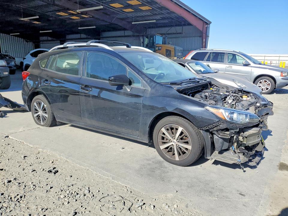 2020 Subaru Impreza VIN 4S3GTAD61L3712031 COPART salvage auction — FRONT END, Ca - Salvage Certificate, sold $675 on 2026-07-09 (photo 4)